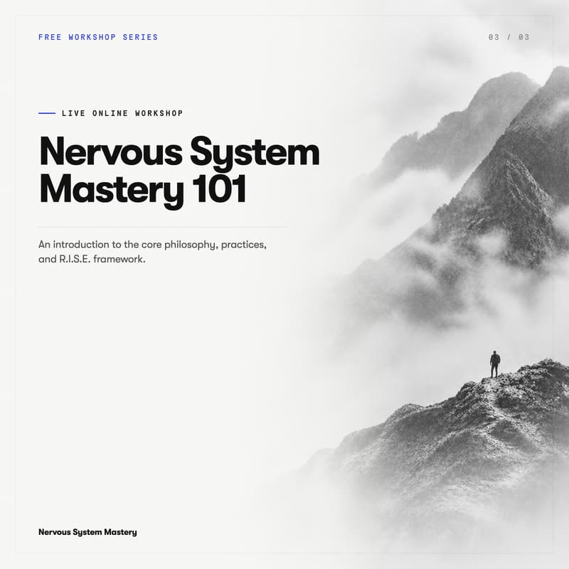 Cover Image for NSM 101: An Introduction to Nervous System Mastery