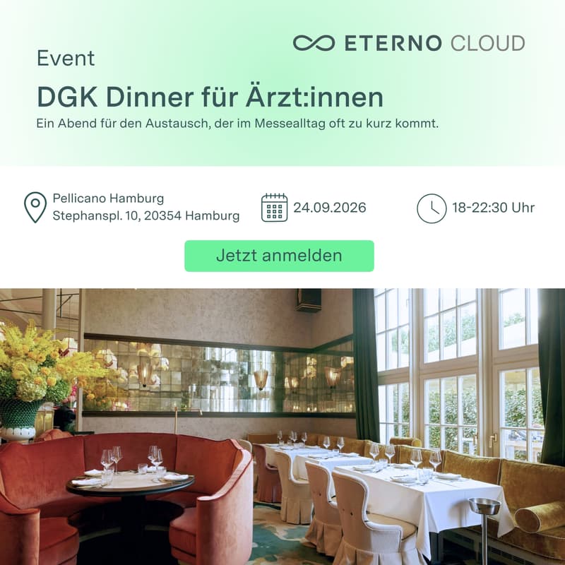 Cover Image for DGK Dinner für Ärzt:innen