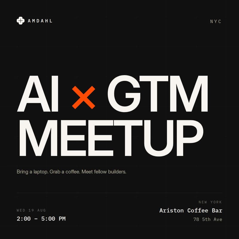 Cover Image for AI x GTM Meetup | NYC
