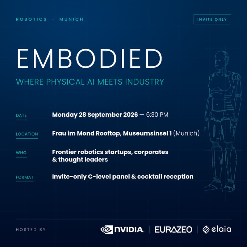 Cover Image for Embodied AI - Cocktail Reception - Munich 28/9