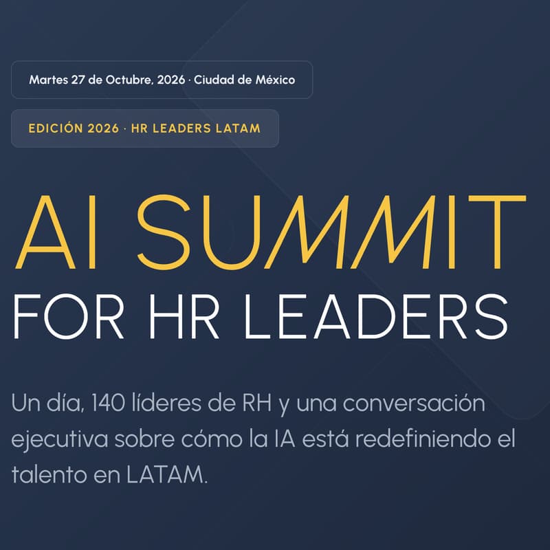 Cover Image for AI Summit for HR Leaders 2026 — Edición Ciudad de México