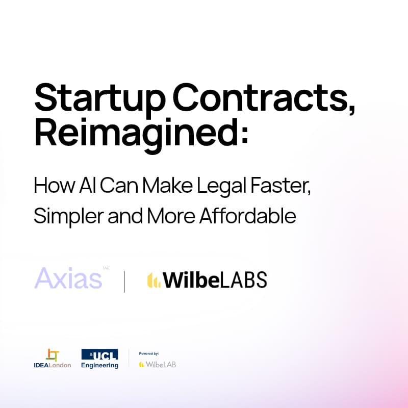 Cover Image for Startup Contracts, Reimagined: How AI Can Make Legal Faster, Simpler and More Affordable