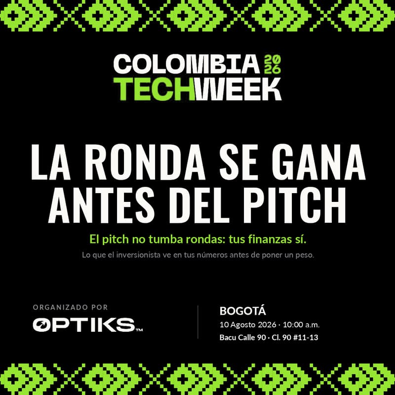 Cover Image for La ronda se gana antes del pitch - Bogotá