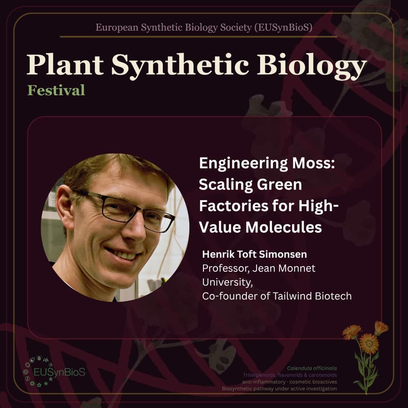 Cover Image for Engineering Moss: Scaling Green Factories for High-Value Molecules (with Henrik Toft Simonsen)