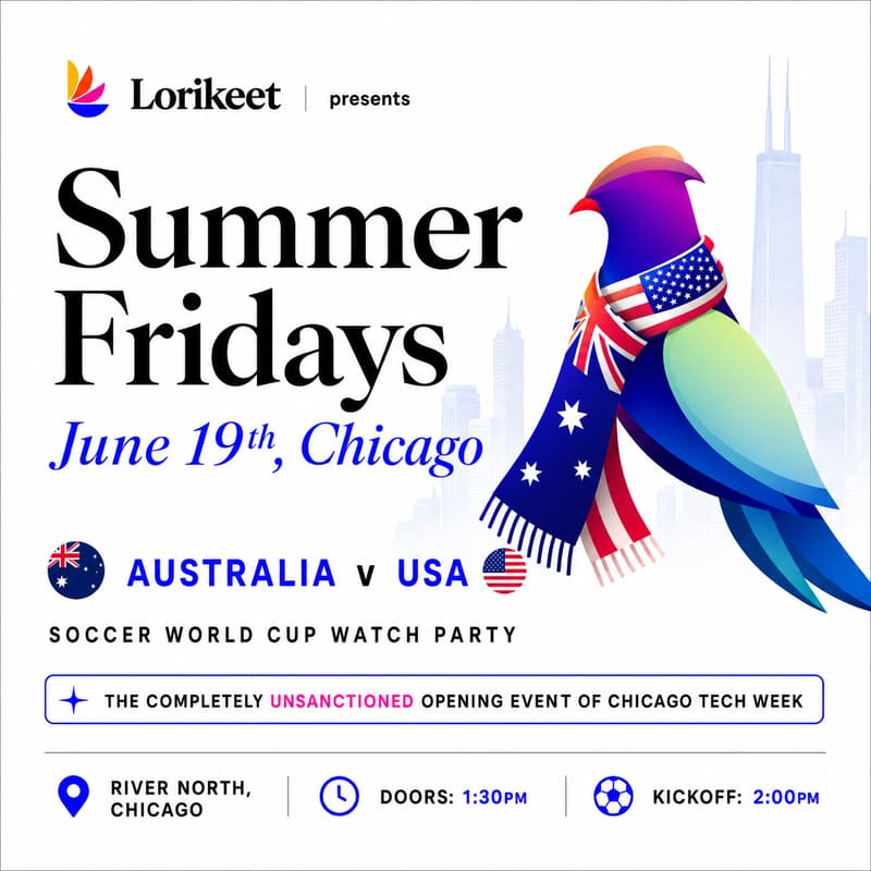 Cover Image for Summer Fridays — Australia v USA, Soccer World Cup Watch Party