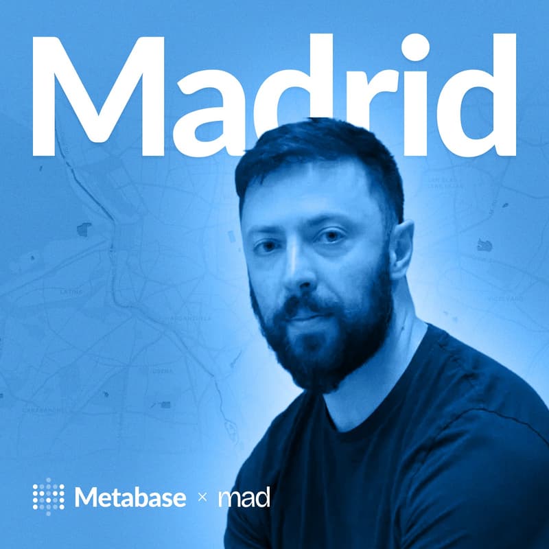Cover Image for Sameer Al-Sakran, CEO of Metabase, live at Mad Builders