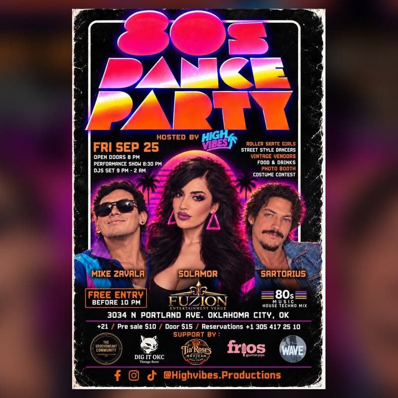 Cover Image for 80s Dance Party