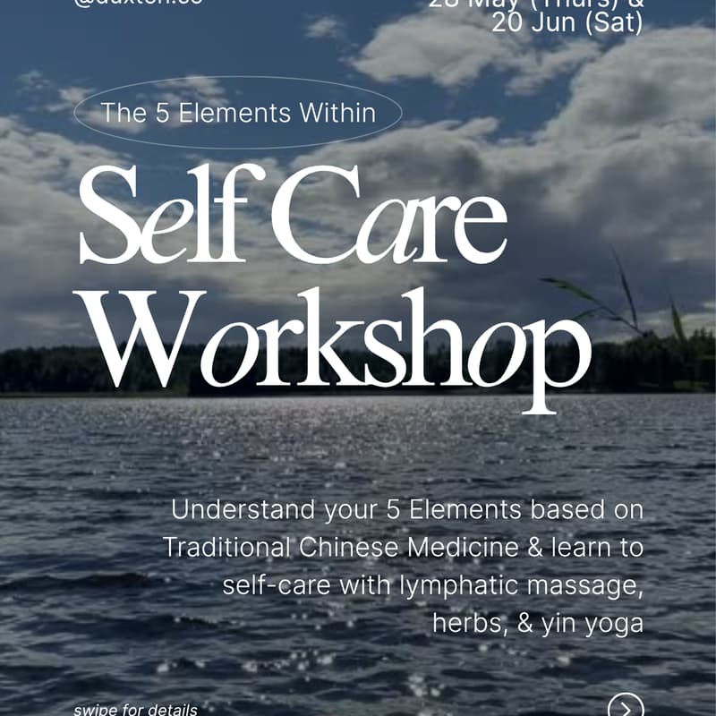 Cover Image for The 5 Elements Within: A TCM-Inspired Self-Care Series for Women Part 2 (Metal · Fire)