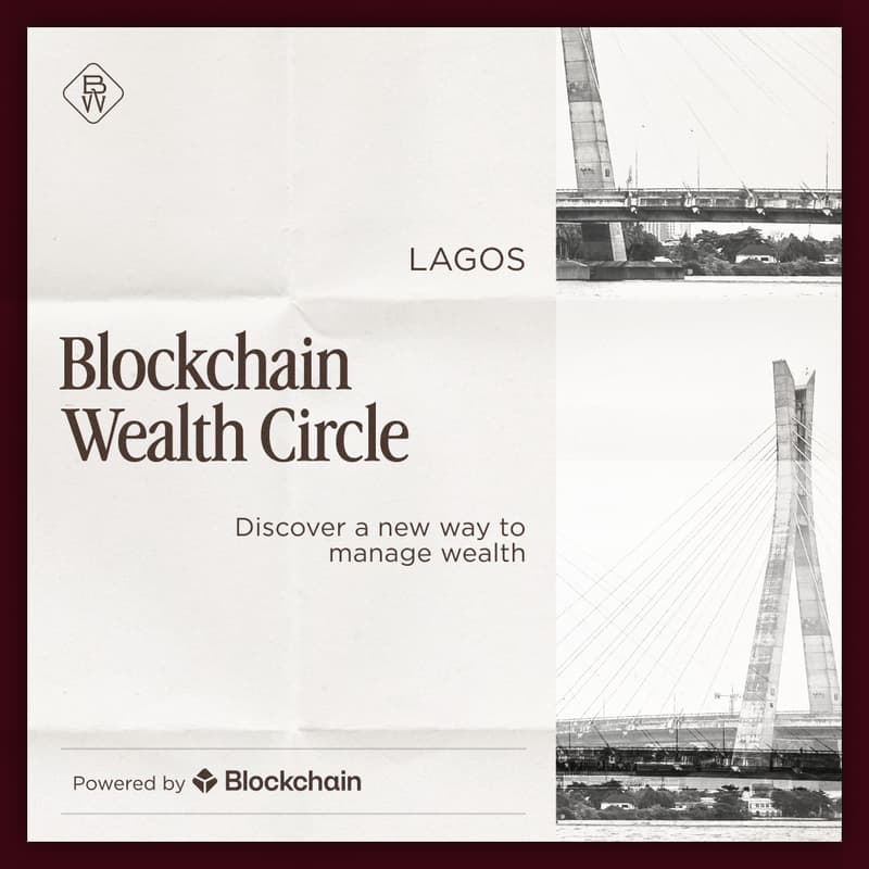 Cover Image for Blockchain Wealth Circle - Lagos