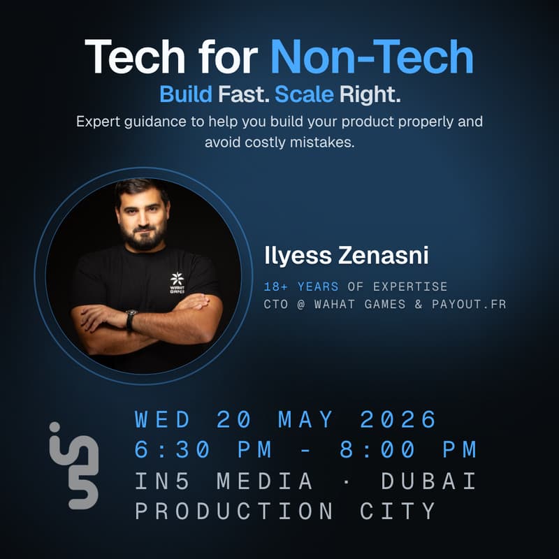 Cover Image for Tech for Non-Tech - Build Fast. Scale Right