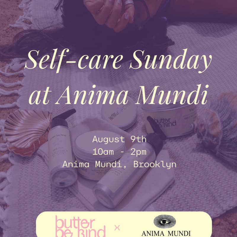 Cover Image for Self-care Sunday at Anima Mundi