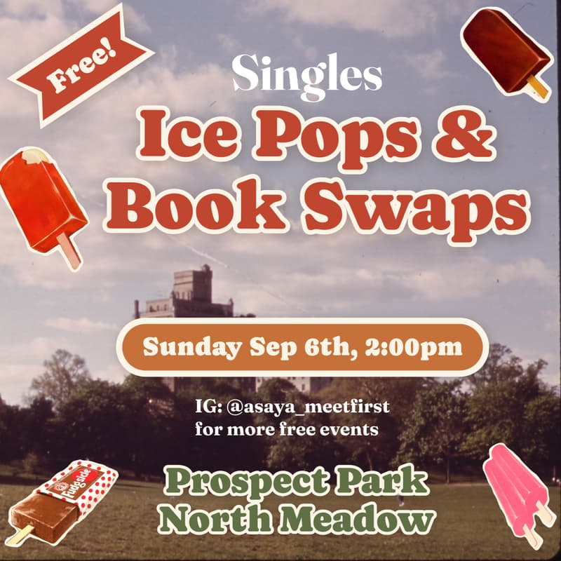 Cover Image for Ice Pops & Book Swaps -- Free!