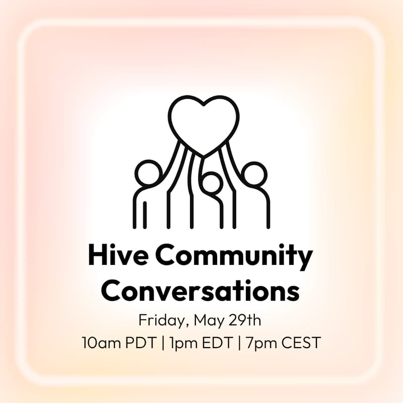 Cover Image for Hive Community Conversations