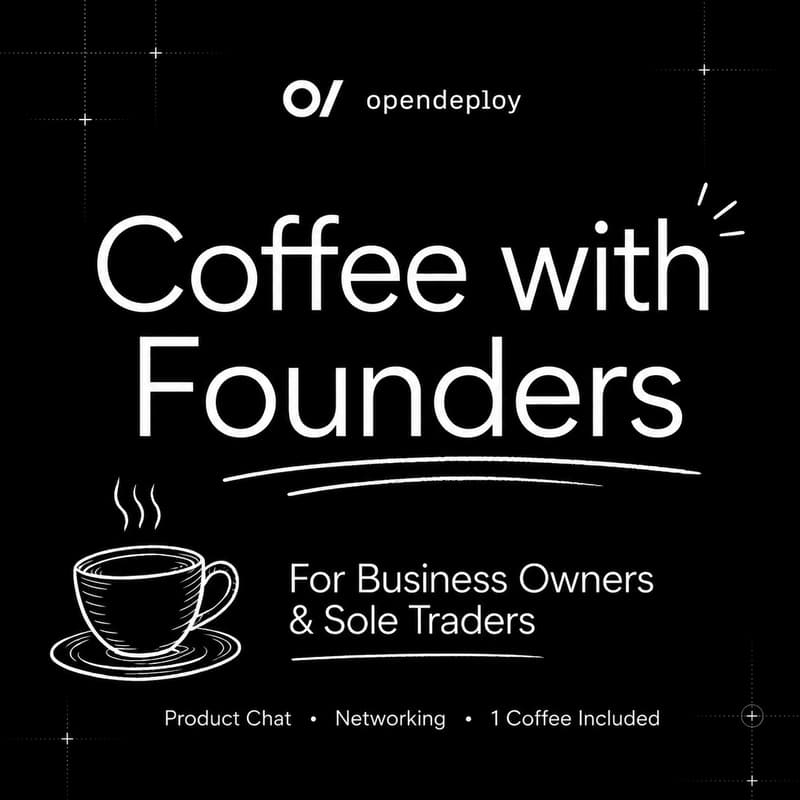 Cover Image for Coffee with Founders: AI-Powered Business Growth