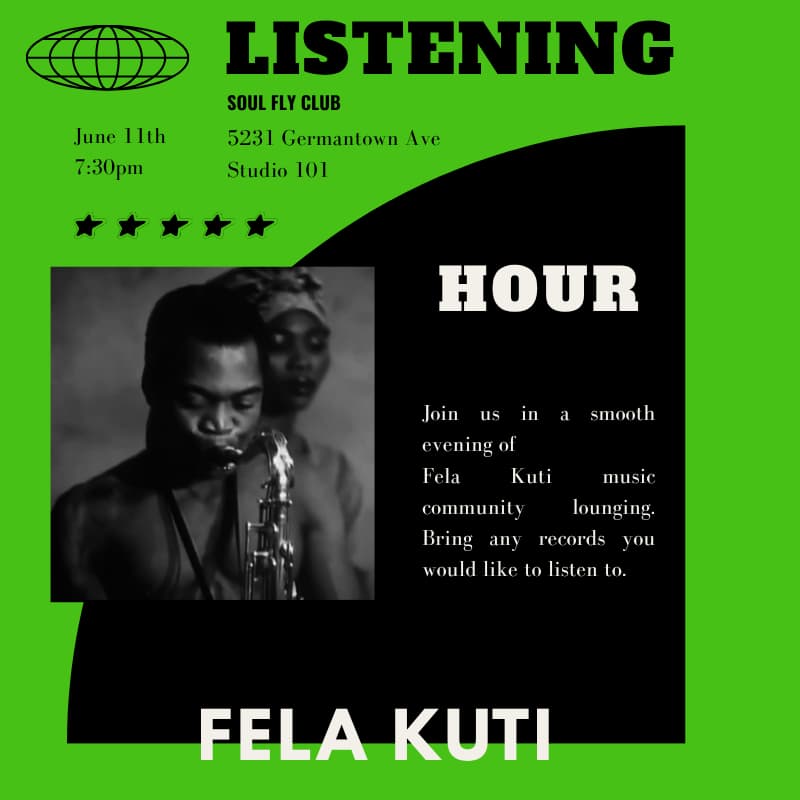 Cover Image for Fela Kuti Listening Hour