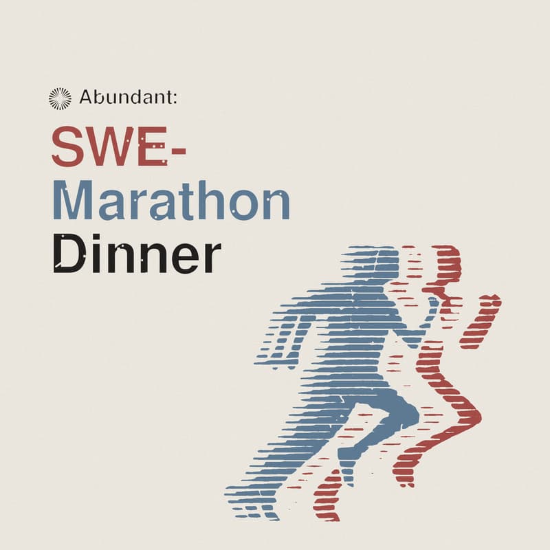 Cover Image for Abundant COLM week: SWE-Marathon Dinner