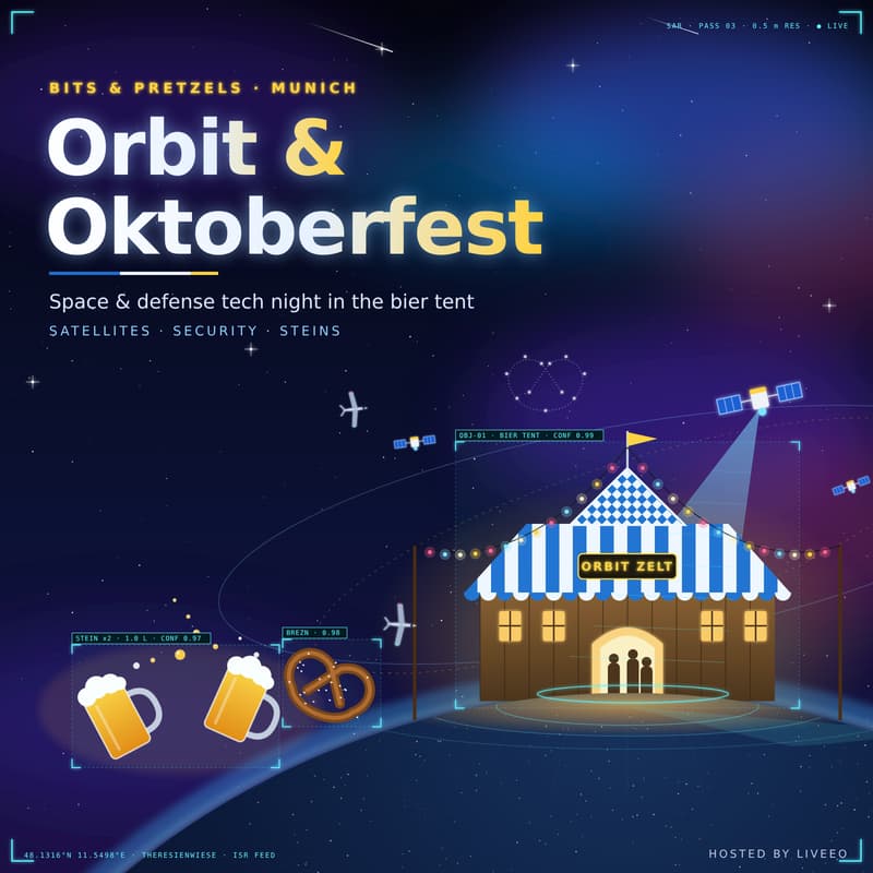Cover Image for NewSpace Scale-Ups & DefTech + Friends go Oktoberfest! (post Bits & Pretzels)