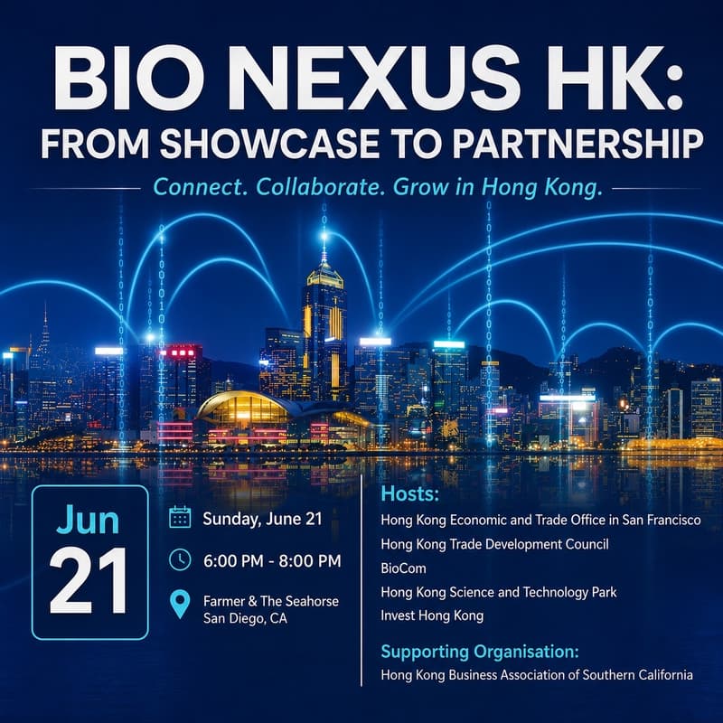Cover Image for BIO NEXUS HK: FROM SHOWCASE TO PARTNERSHIP