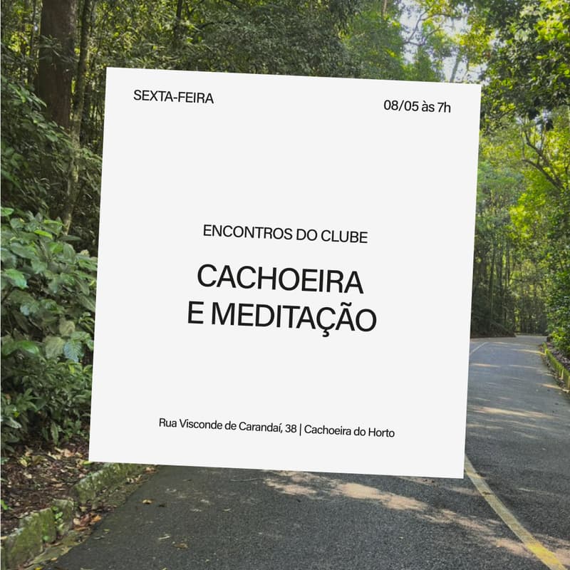 Cover Image for Cachoeira e meditação