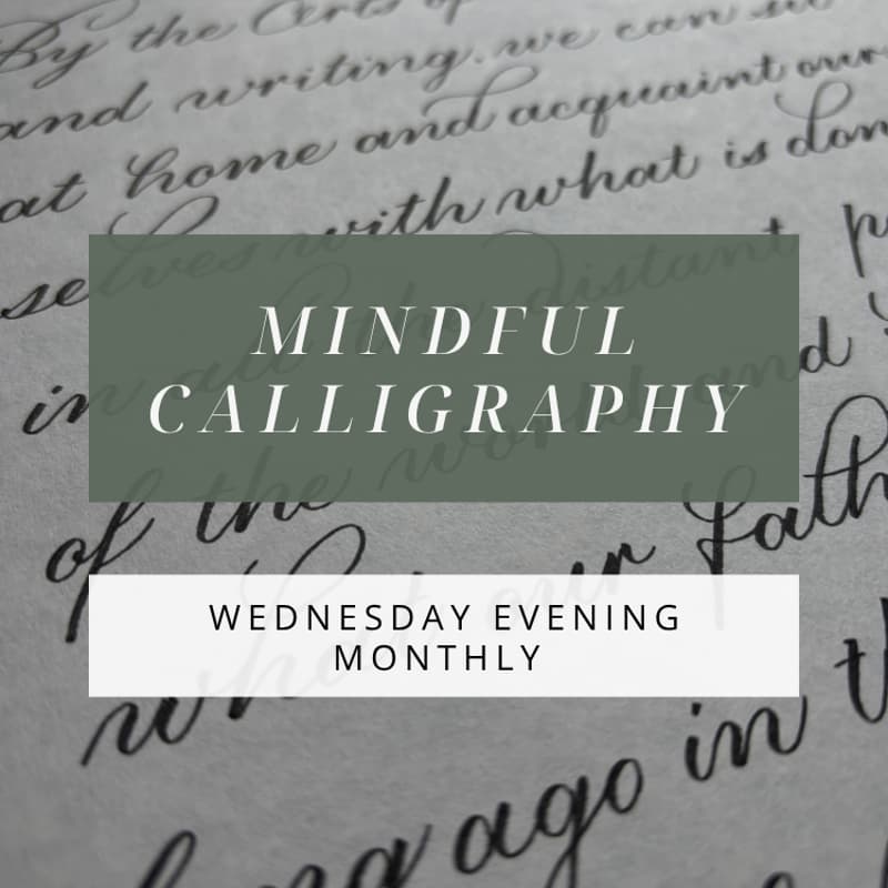 Cover Image for Mindful Calligraphy Workshop