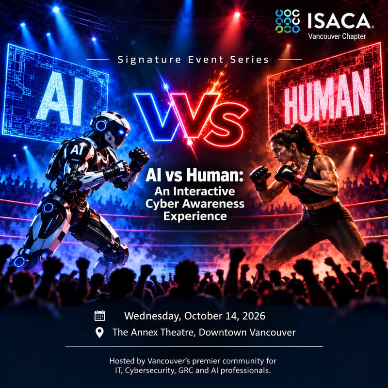 Cover Image for ISACA Signature Series - AI vs. Human: An Interactive Cyber Awareness Experience