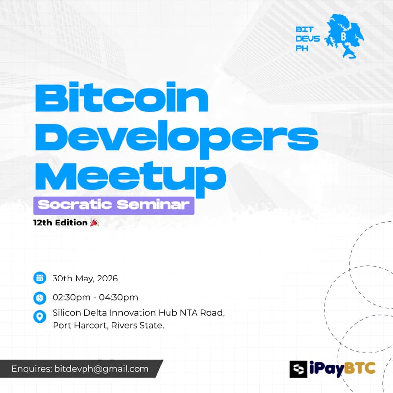 Cover Image for BitdevsPH 12th Socratic Seminar