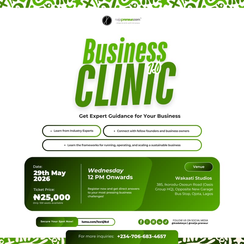 Cover Image for The Business Clinic — May Edition