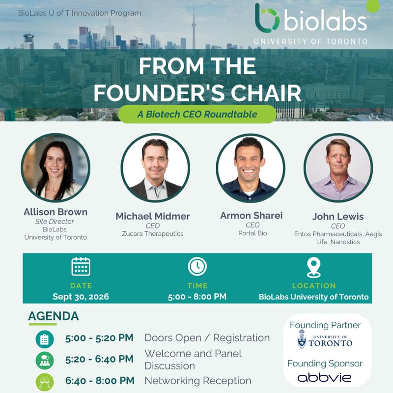 Cover Image for From the Founder's Chair: A Biotech CEO Roundtable