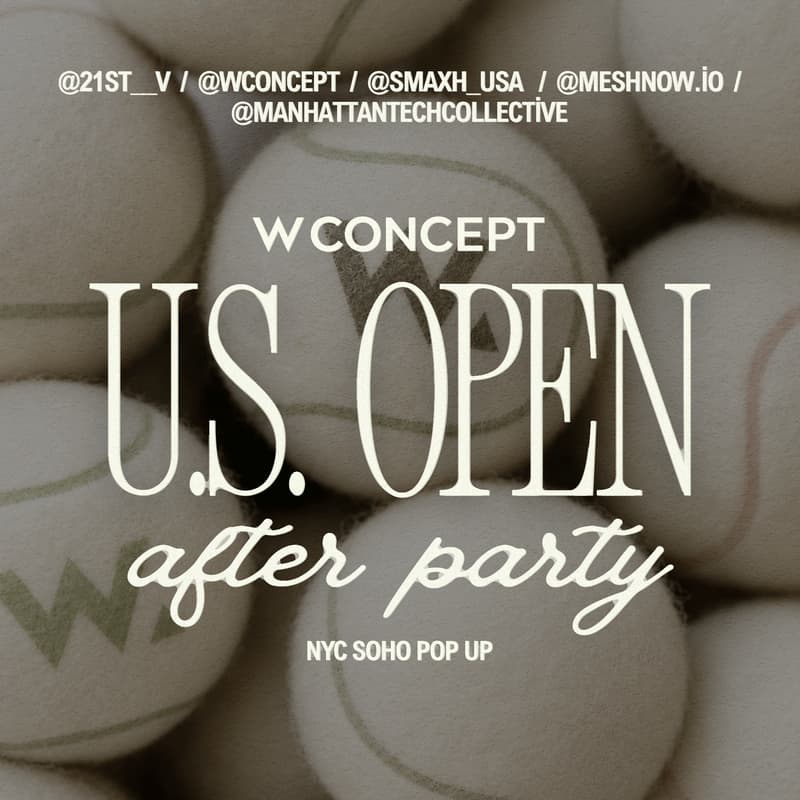 Cover Image for W Concept Presents: U.S. OPEN after party