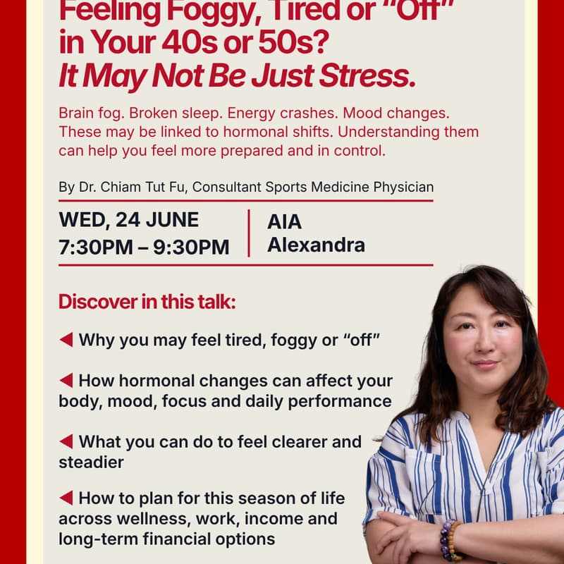Cover Image for Women Wellness Talk with Dr. Chiam