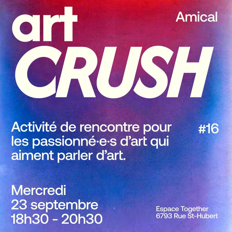 Cover Image for Art Crush #16 - Amical - Franco 🧑‍🎨