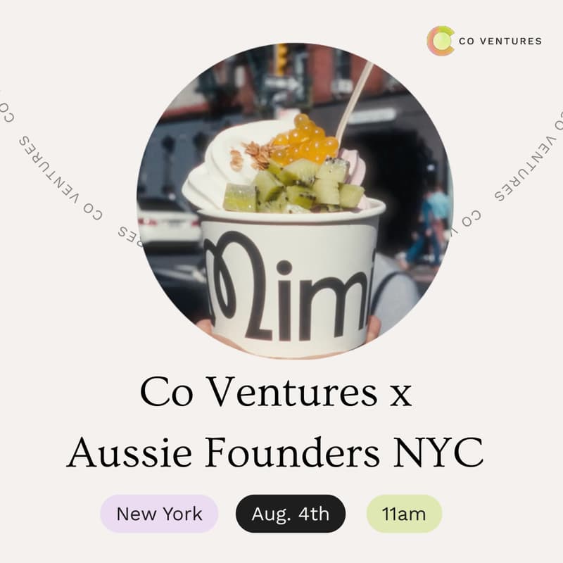 Cover Image for Co Ventures x Aussie Founders in NYC