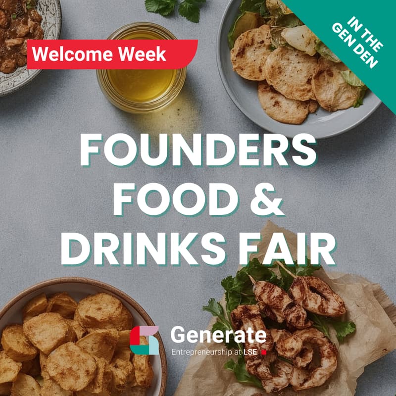 Cover Image for LSE Generate Founder Food and Drinks Fair
