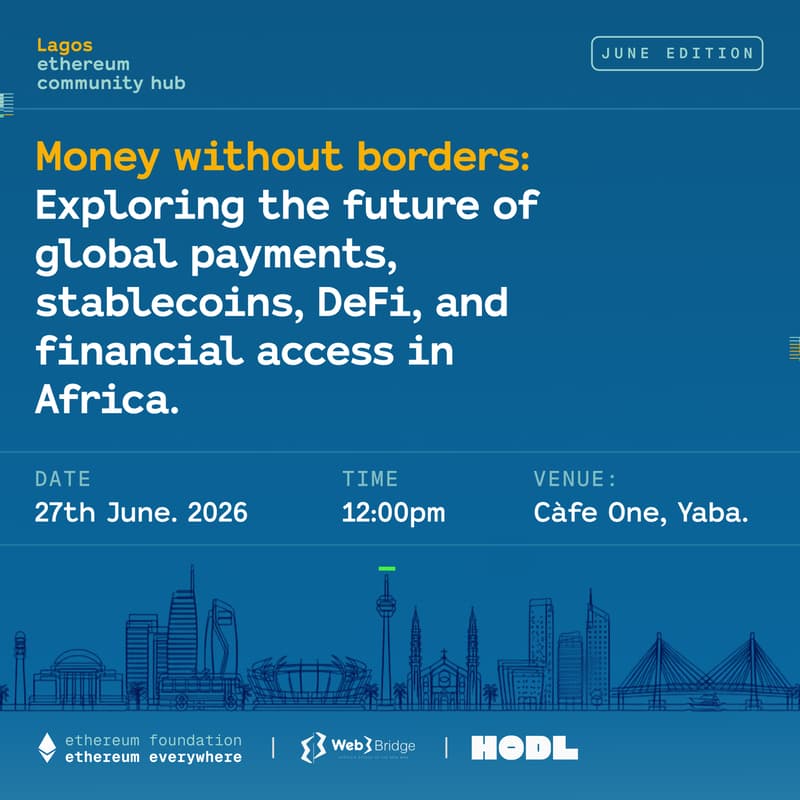 Cover Image for Lagos Ethereum Community Hub Meetup