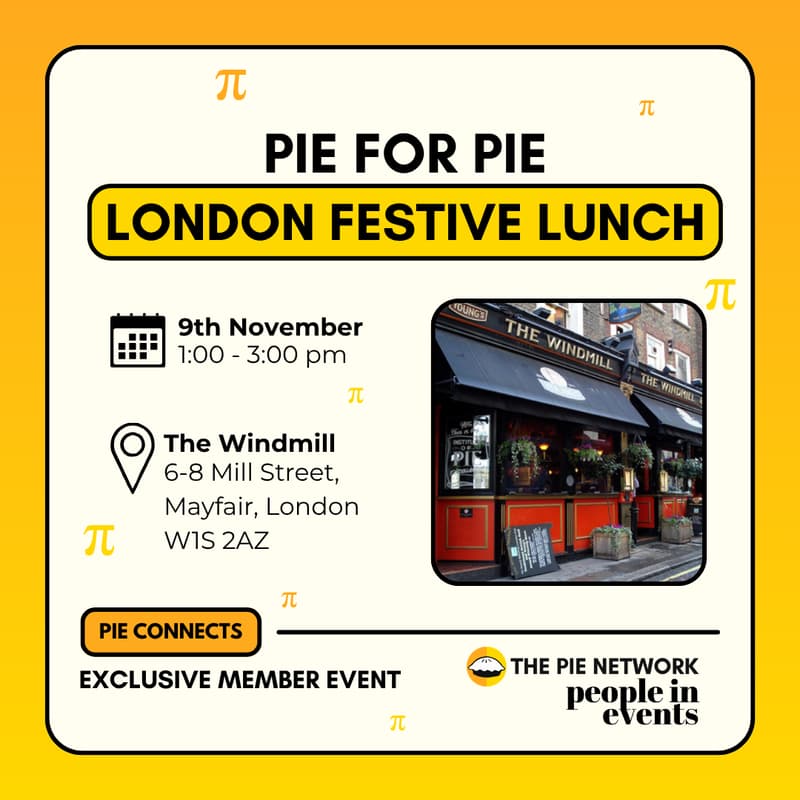 Cover Image for Pie for PIE: London Festive Lunch