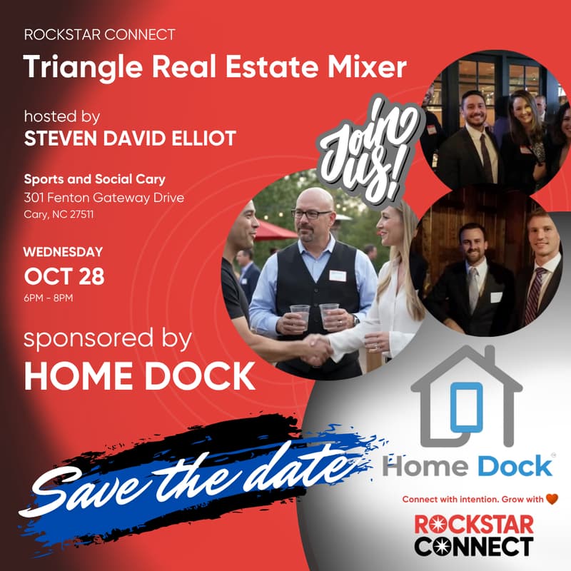 Cover Image for Rockstar Connect Triangle Real Estate Mixer (October - Raleigh, NC)