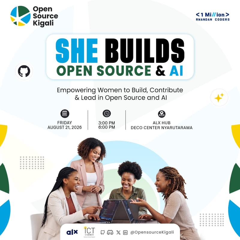 Cover Image for She Builds Open Source & AI (Women Only)