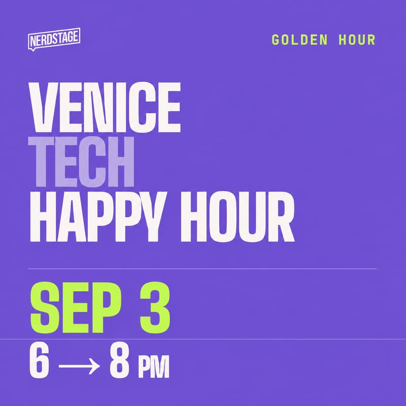 Cover Image for LA Tech Happy Hour - Venice / Marina