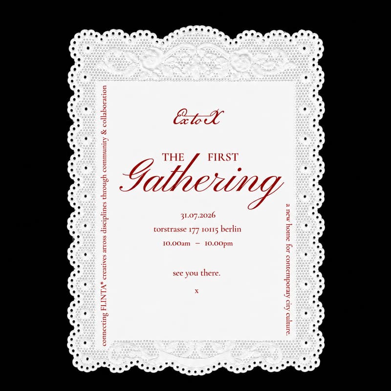 Cover Image for 31.07 // EX TO X - OFFICIAL INVITE - THE FIRST GATHERING