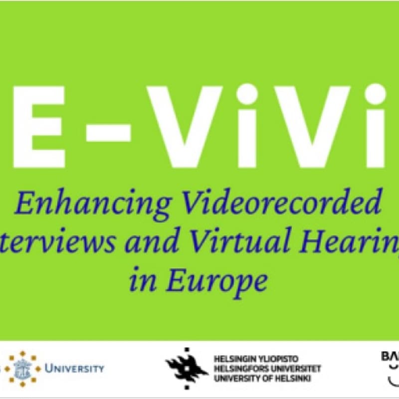Cover Image for Webinar on remote remote hearings with child victims of violence - opportunities, limitations, and guidance