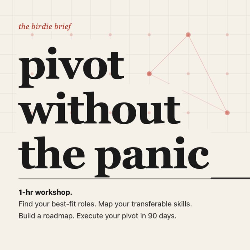 Cover Image for Pivot Without The Panic