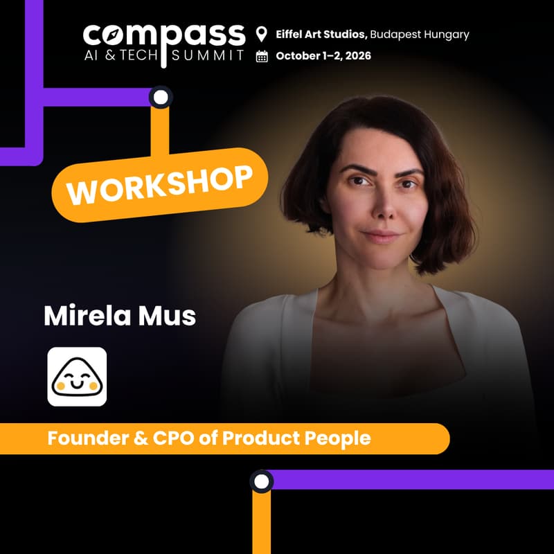 Cover Image for AI-First Product Strategy Workshop: Designing & Prioritizing AI-First Opportunities - workshop at Compass AI & Tech Summit