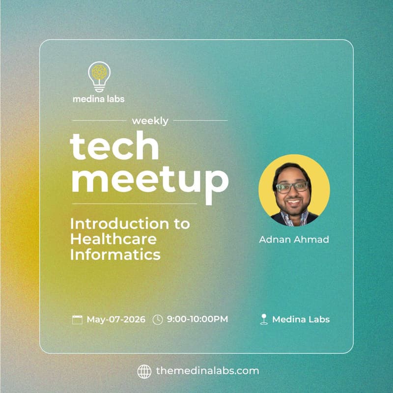 Cover Image for Thursday Tech Talk | Introduction to Healthcare Informatics