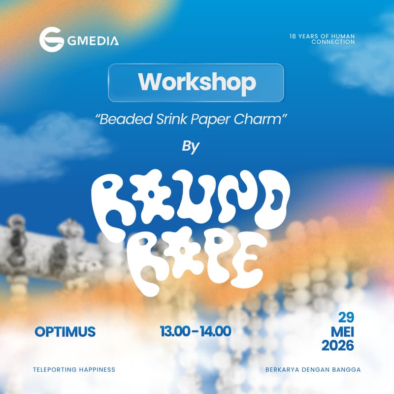 Cover Image for Beaded Srink Paper Charm Workshop by Round Rope