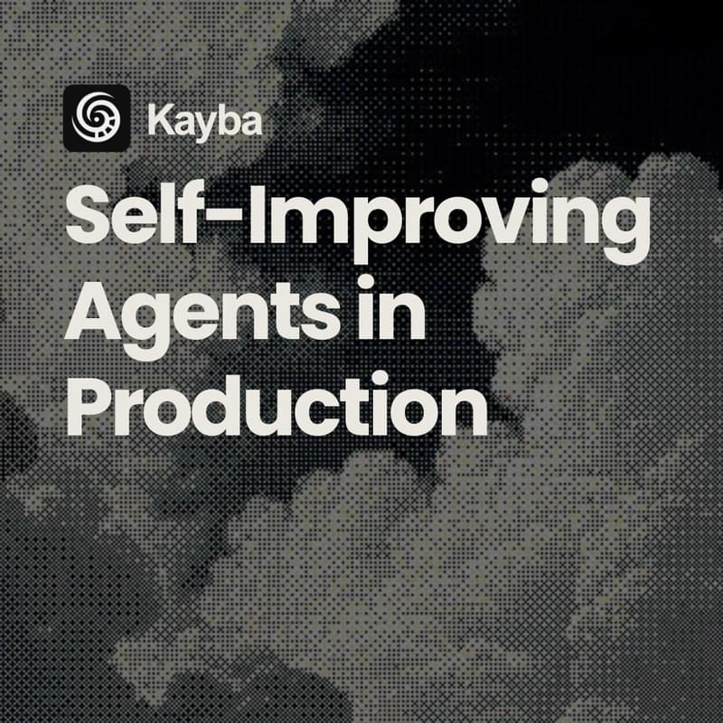 Cover Image for SkyDeck Dinner Series: Self-Improving Agents in Production