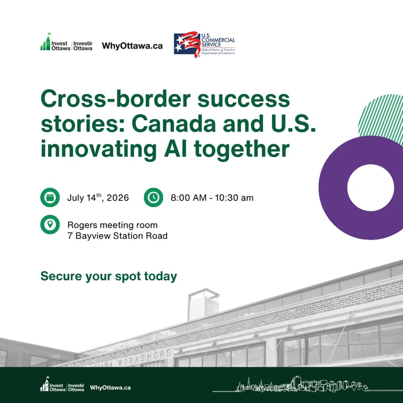 Cover Image for Cross-border success stories: Canada and U.S. innovating AI together