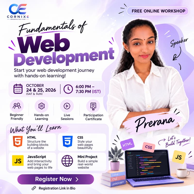 Cover Image for Fundamentals of Web Development — A 2-Day Workshop by Cornixe