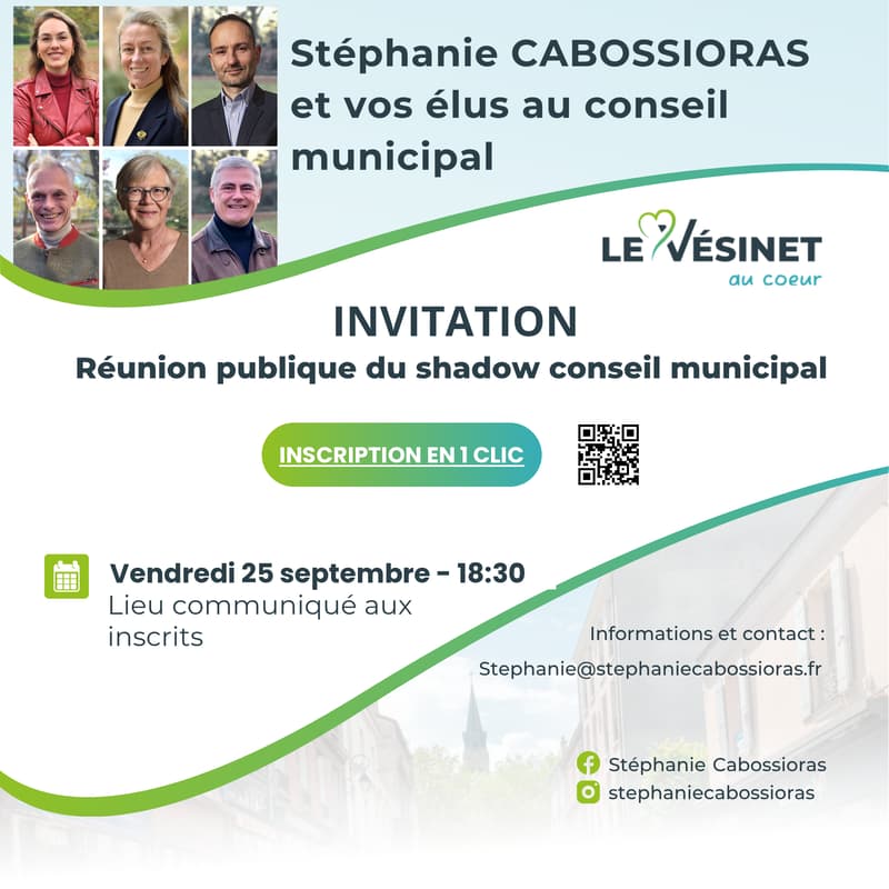 Cover Image for Shadow Conseil municipal du Vésinet