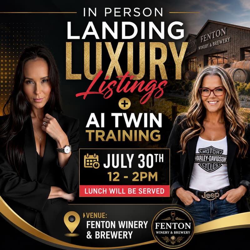 Cover Image for Landing Luxury Listings + AI Twin Training