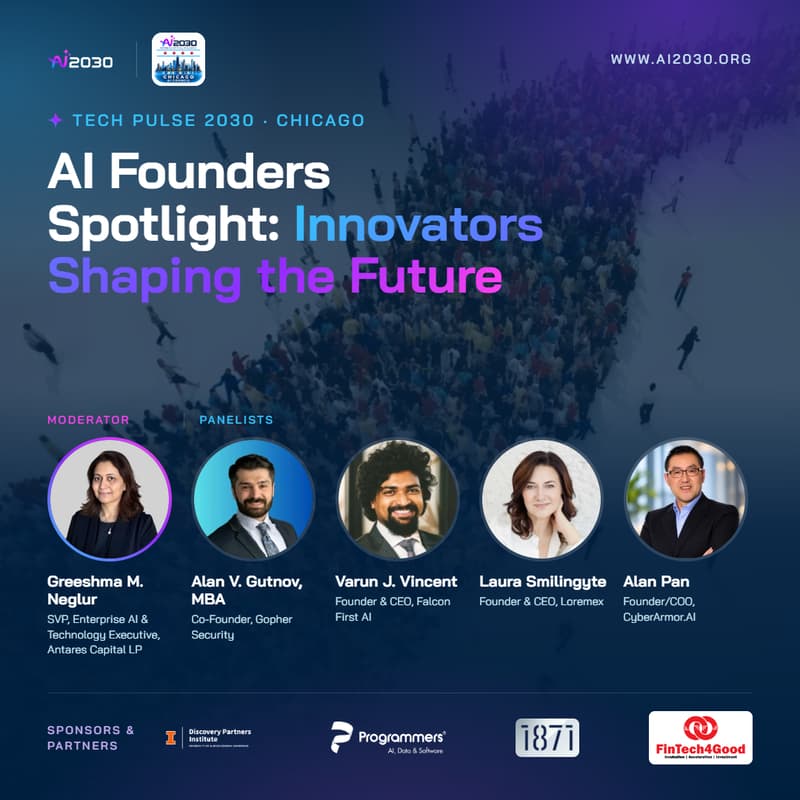Cover Image for No. 76 Tech Pulse 2030- Chicago AI Founders Spotlight: Innovators Shaping the Future